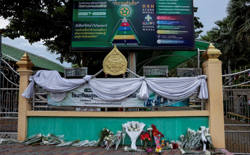 Thai teen shooter watched violent videos, brought BB gun to school