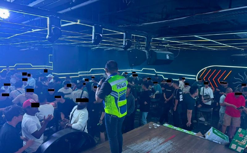 Op Noda: 209 foreign GROs held in Johor entertainment outlet raids