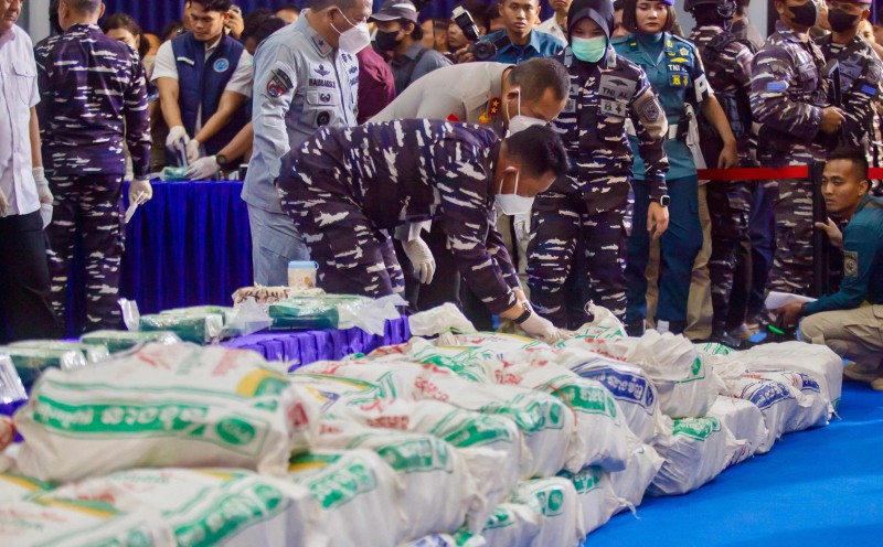 Indonesia seizes 1.3 tonnes of ketamine worth millions in major bust