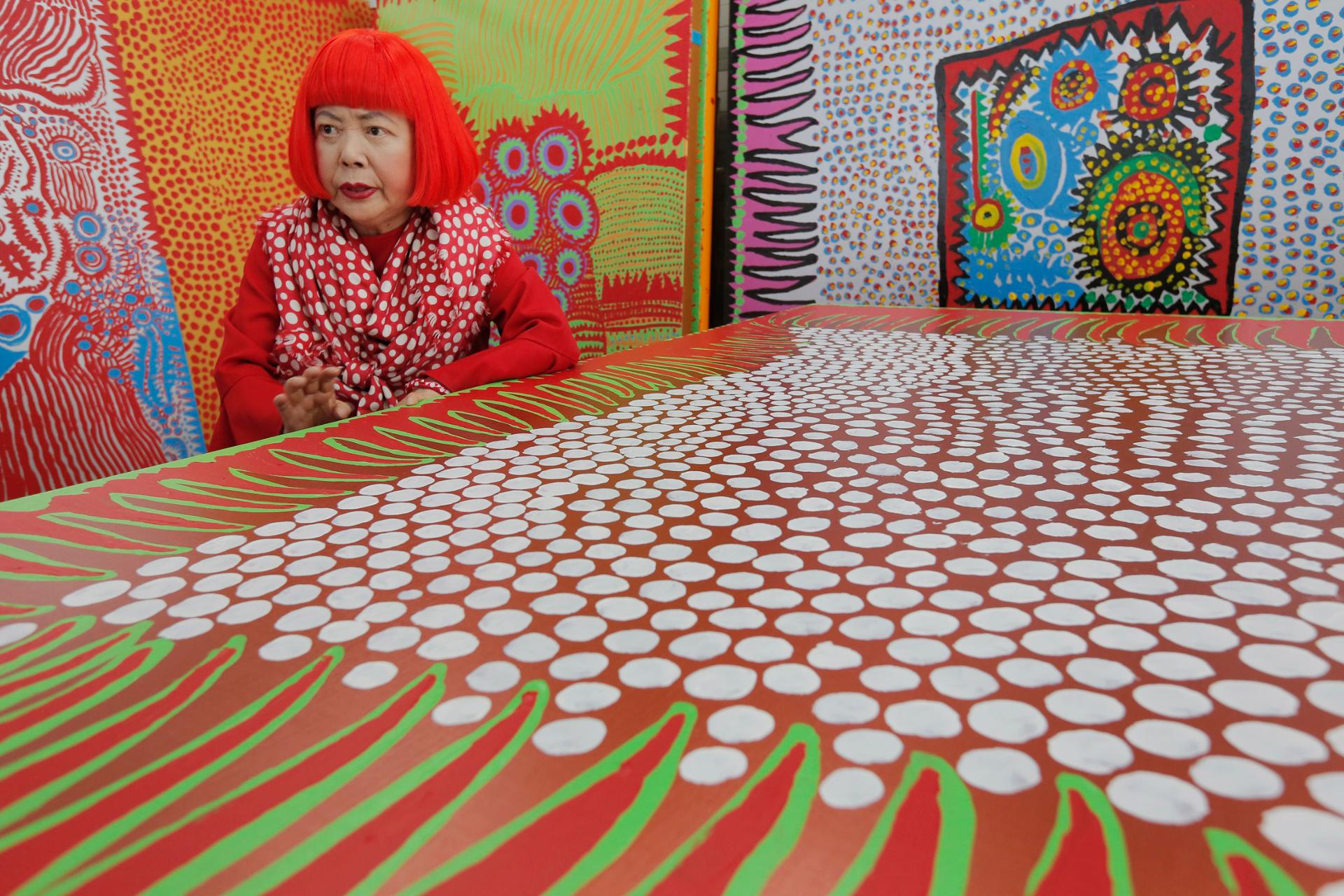Yayoi Kusama, who splashed polka dots across art world, dies at 97 in Tokyo
