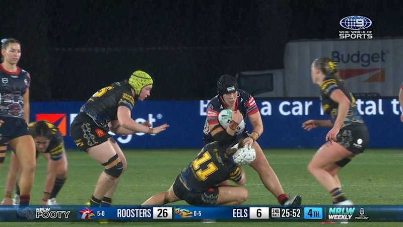 Roosters forward's brusing run dazes Eels rival