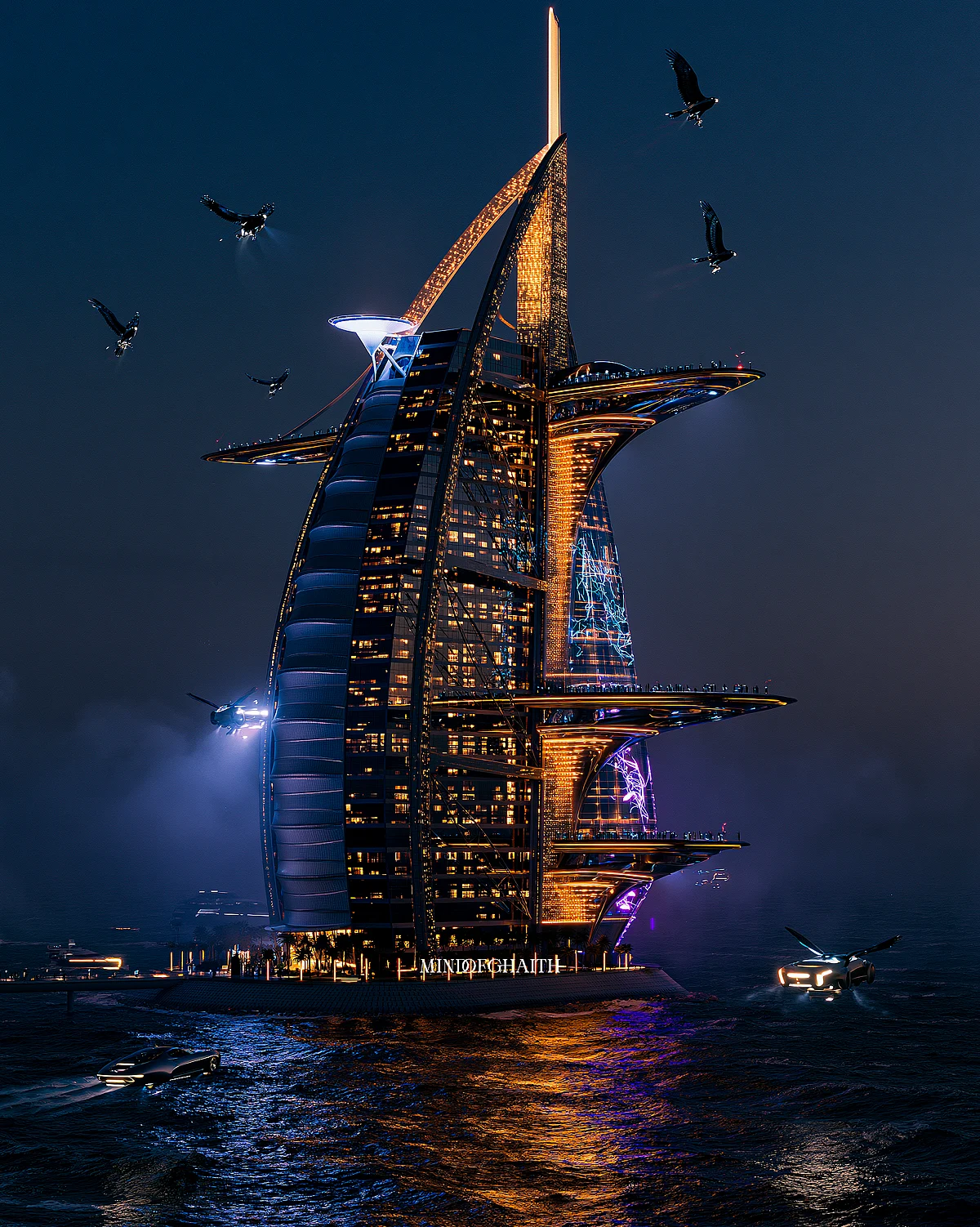 Inside Mind of Ghaith's surreal UAE digital art