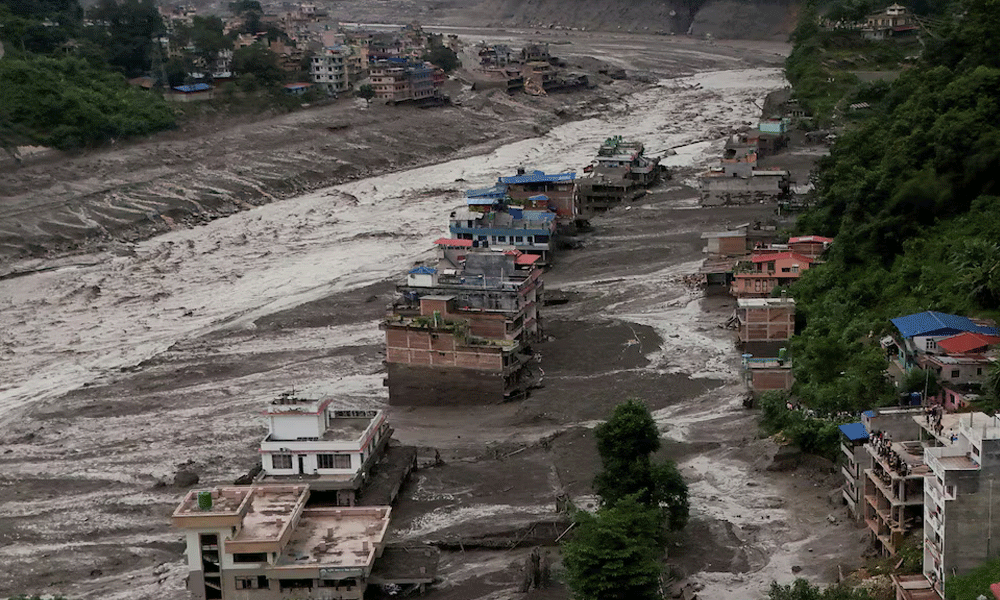 Nearly 1,500 missing in Nepal and China after devastating Himalaya flood