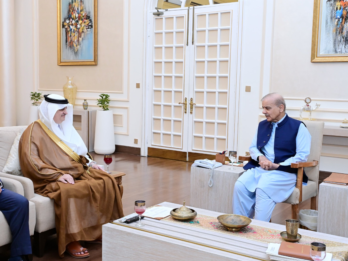 PM Shehbaz lauds Saudi envoy’s contribution to strengthening bilateral ties