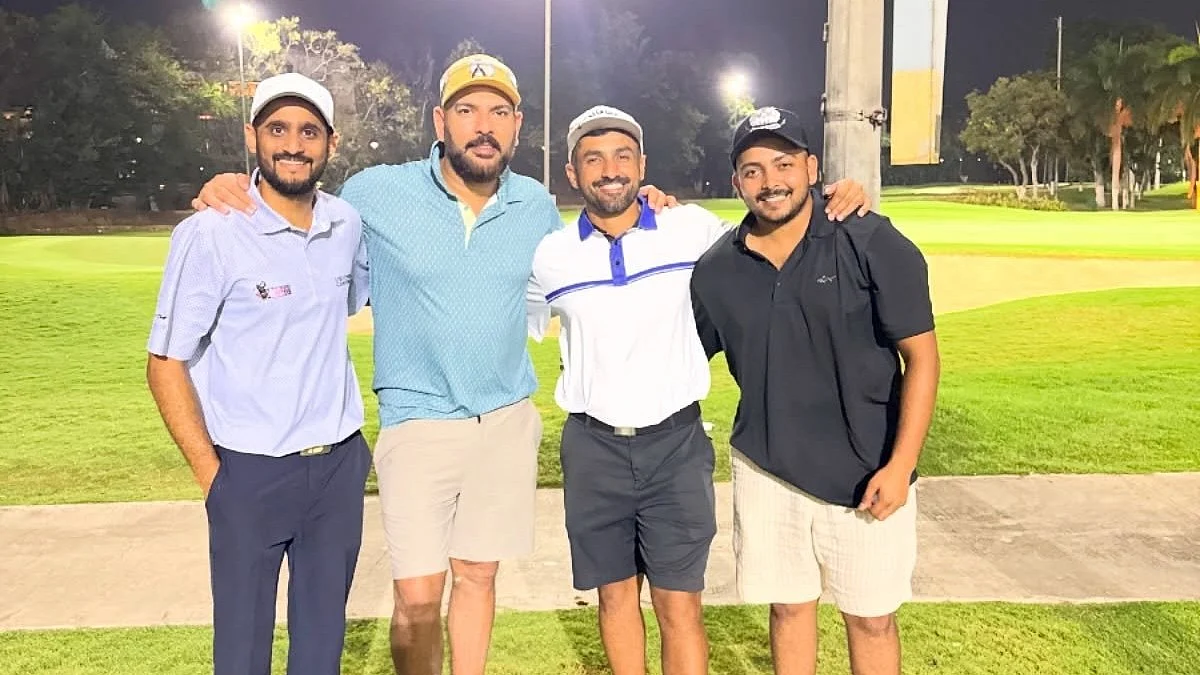 'Chasing Birdies, Not People': Prithvi Shaw's Golf Outing With Yuvraj Singh & Karun Nair Amuses Fans
