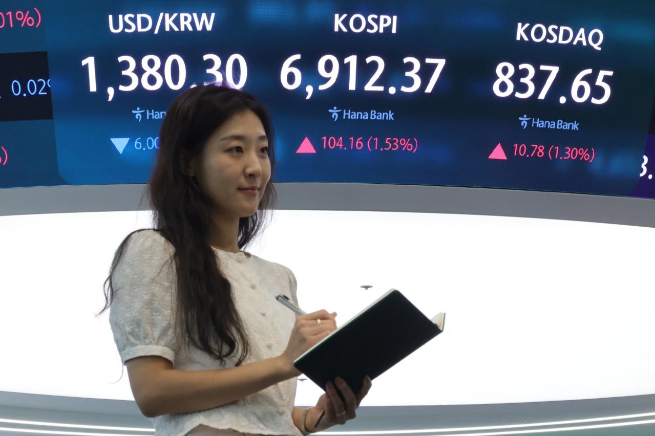 Nvidia-inspired KOSPI rally subdued after BOK's 2nd straight rate hike