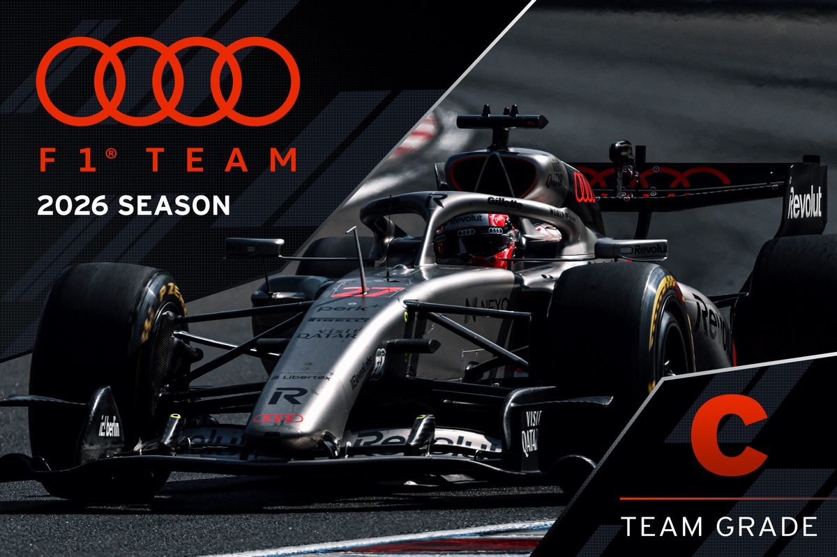 F1 2026 mid-season grades: Audi gets off to solid start on works debut