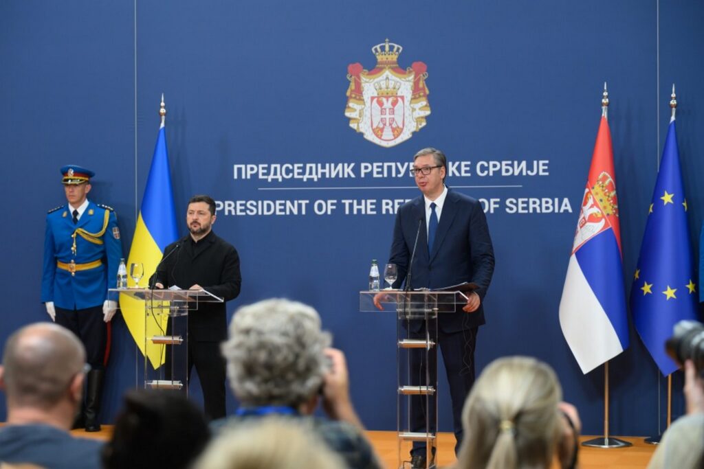 Winter aid, a free-trade target, and a food-safety pact: what Ukraine and Serbia agreed in Belgrade