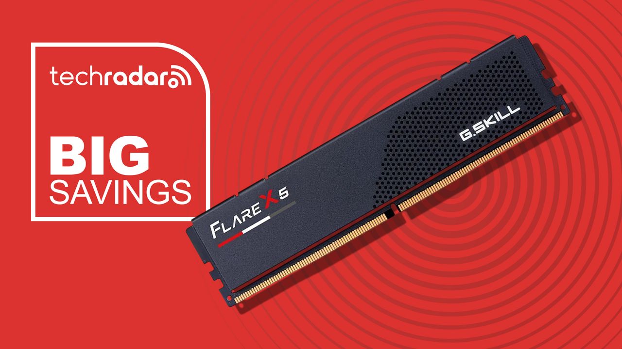 16GB G.Skill Flare X5 DDR5-6000 RAM gets a $43 discount as the memory crisis continues to punish PC builders