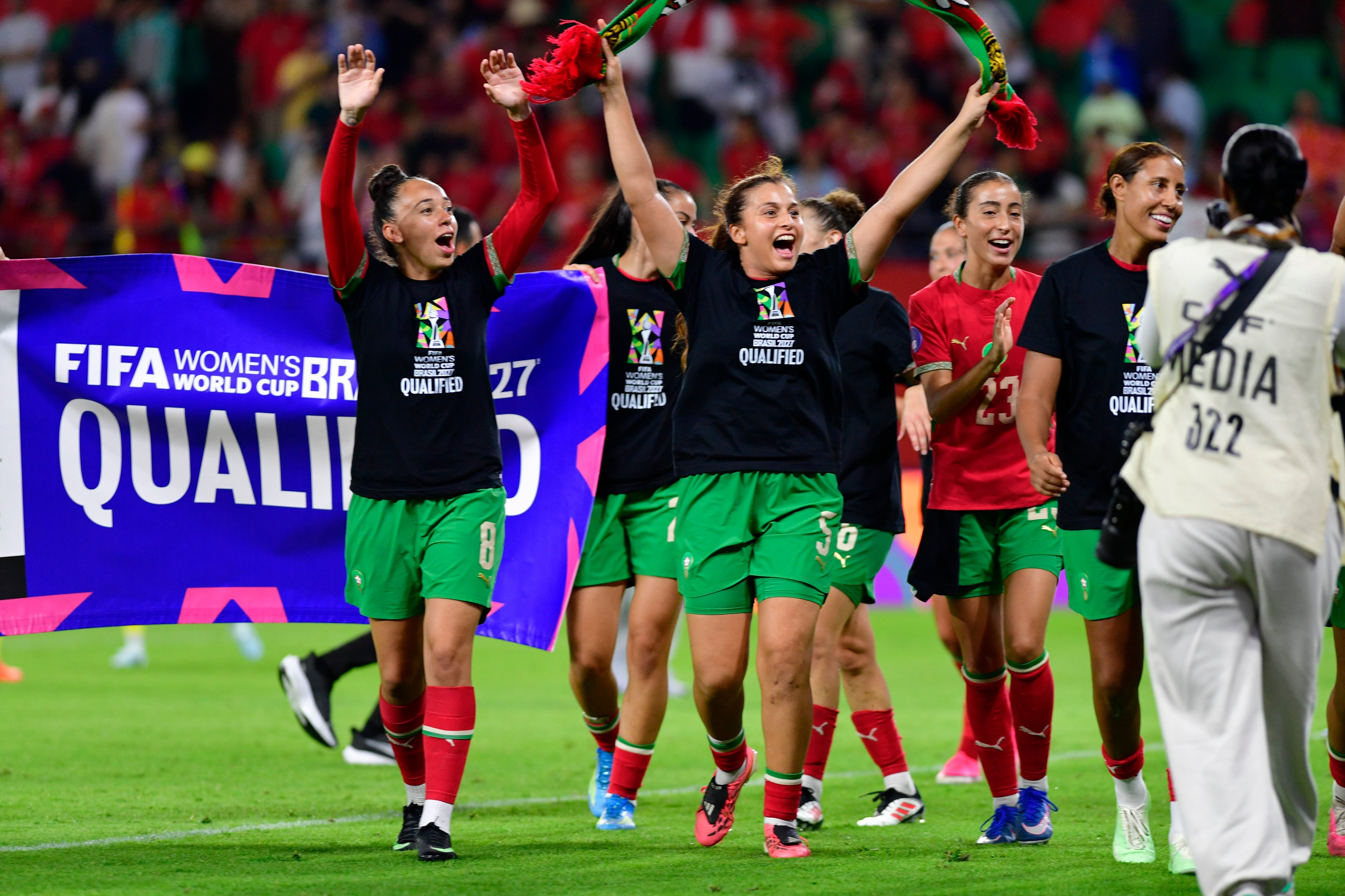 Morocco and Algeria qualify for 2027 Women’s World Cup