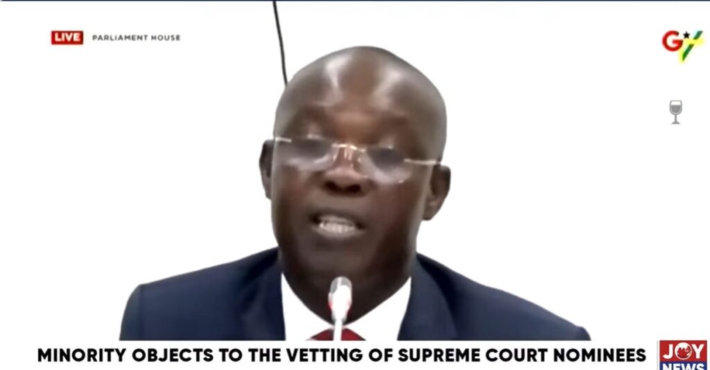 Appointments Committte Chairman rejects Minority’s objection to rushed Supreme Court vetting