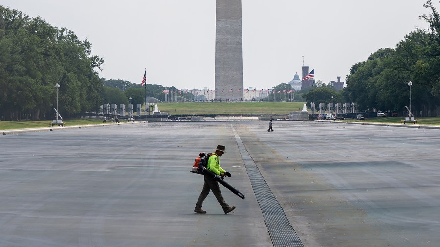 Trump posts examples of alleged Reflecting Pool vandalism amid push for Pirro to revisit decision