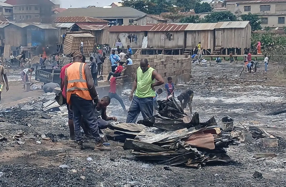 Over 400 structures destroyed, hundreds rendered homeless after fire destroys properties in Asawase Apagyahene area