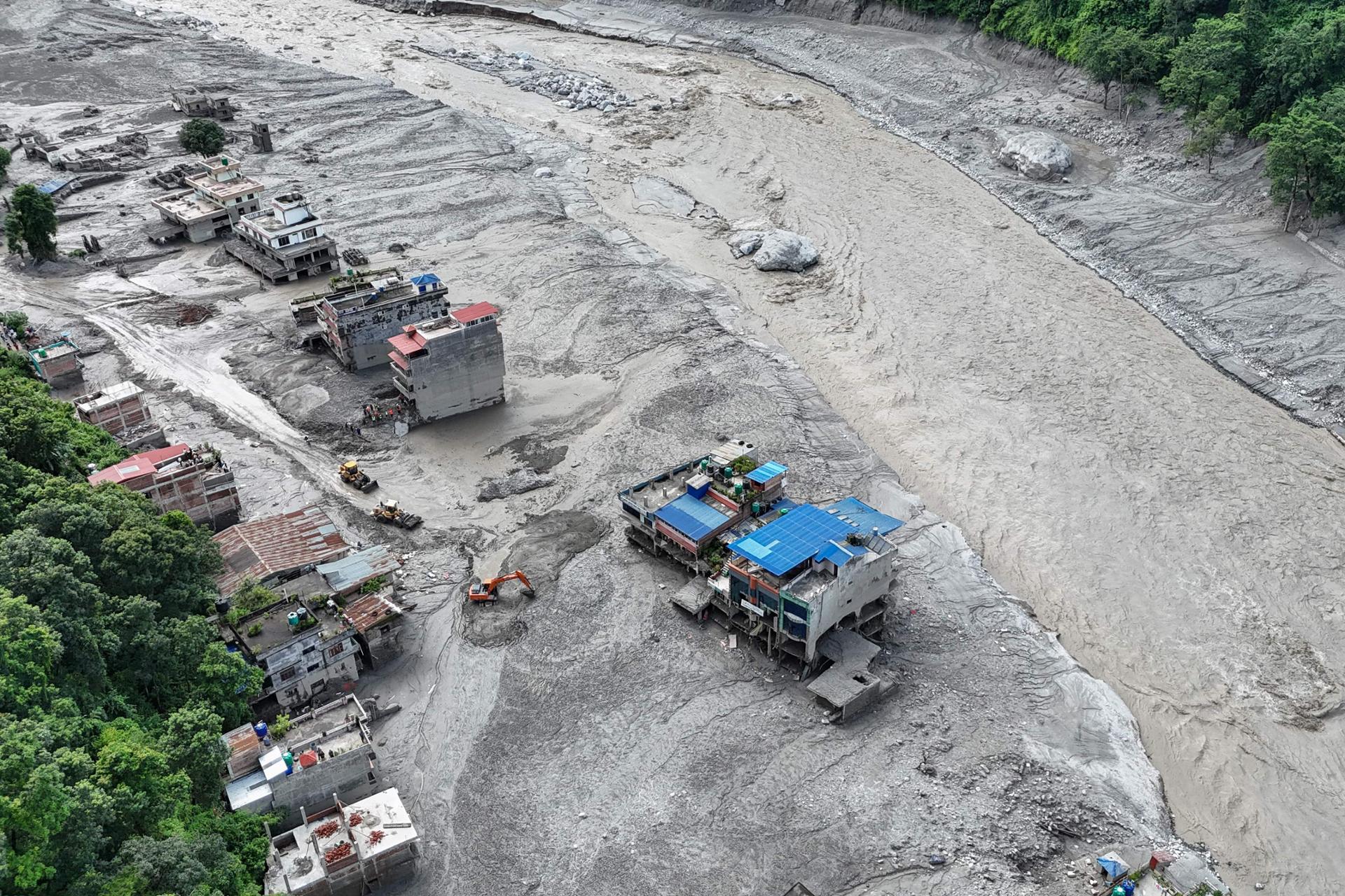 Nepal, China warn of fresh flood risks with lakes threatening to burst