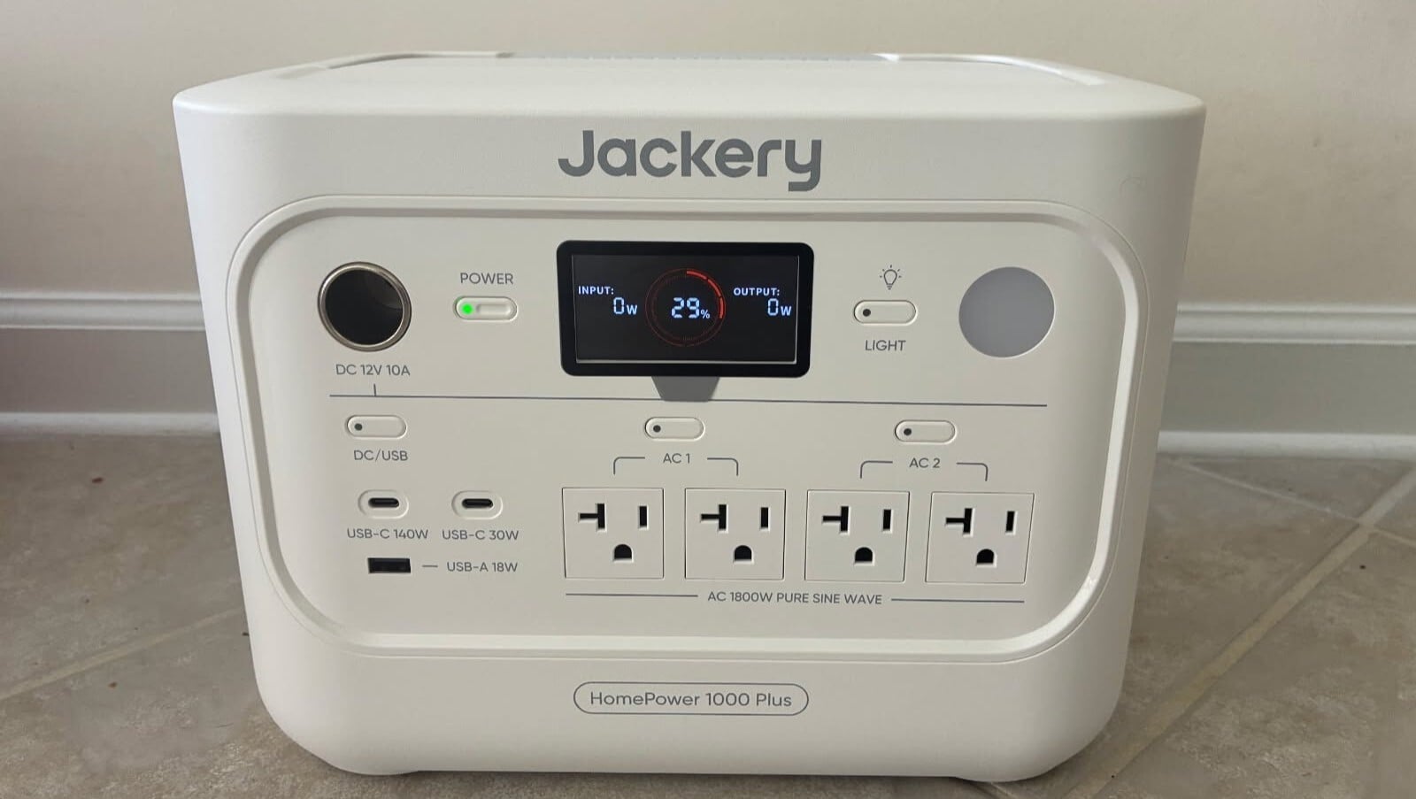 Jackery just launched the HomePower 1000 Plus V2 power station with 3,600W peak surge and quick recharging