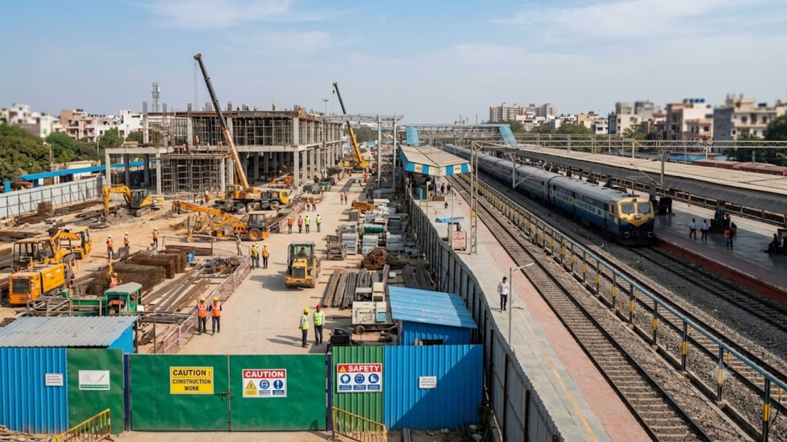 Faridabad railway station work to affect trains for 45 days: 9 cancelled, 20 to skip stop