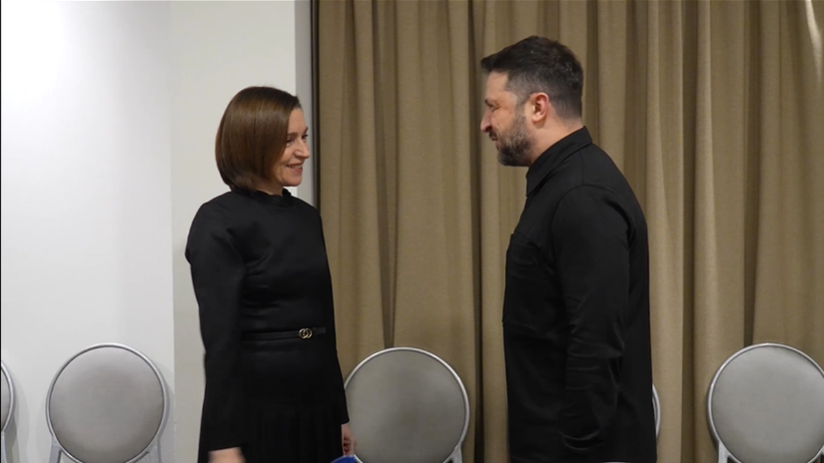 Zelenskyy after meeting with Sandu: We working on opportunities in security, energy, infrastructure