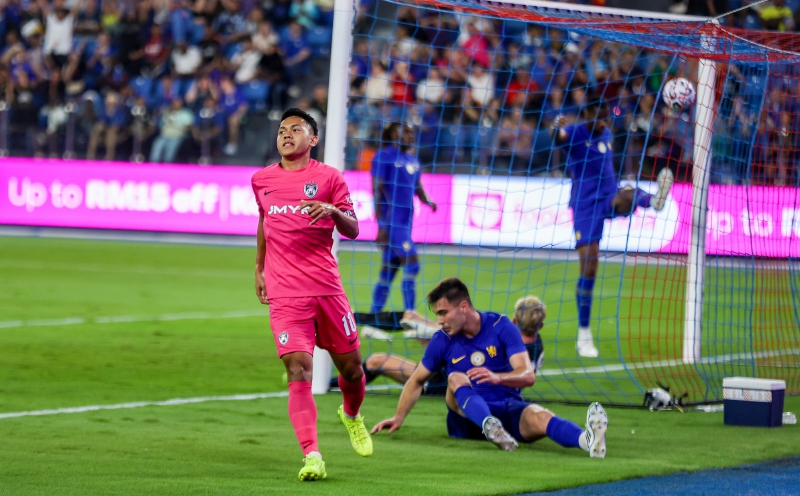 JDT hold mighty Chelsea to thrilling 3-3 draw in friendly