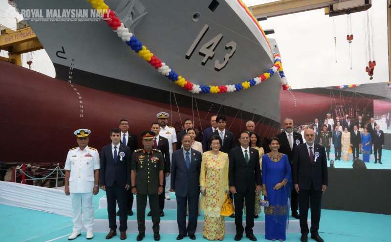 Final LMSB2 vessel Tunku Osman Jewa launched in Turkiye