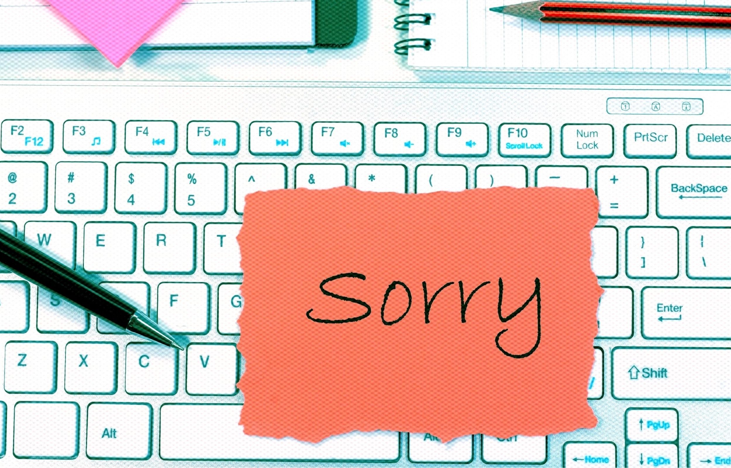 ‘Sorry’ Is the Most Overused Word in Your Inbox — and It’s Costing You Credibility