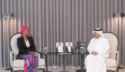 Minister of Labour meets DRC Ambassador