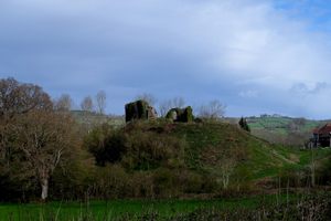 Clifford Castle in Clifford, England