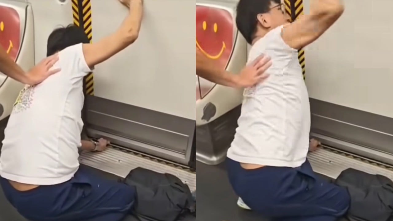 MTR passenger’s hand caught in door while trying to retrieve item from tracks