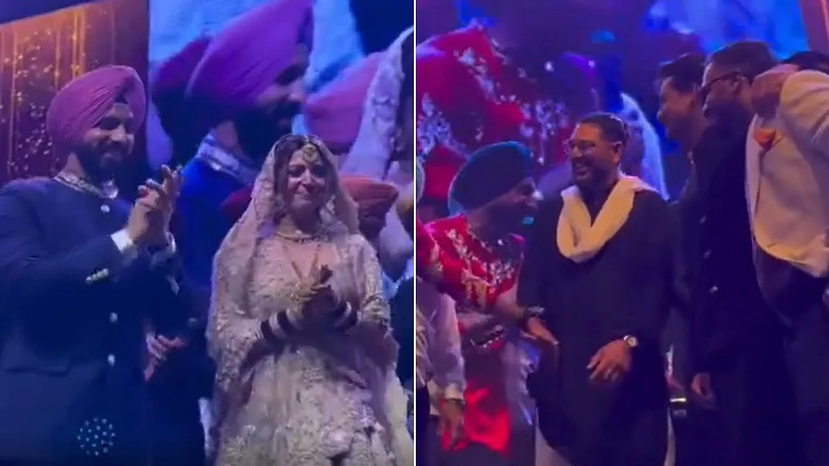 Viral Video Shows Yuvraj Singh, Abhishek Sharma & Arshdeep Singh Celebrating At Ramandeep Singh's Wedding To Charlie Chauhan