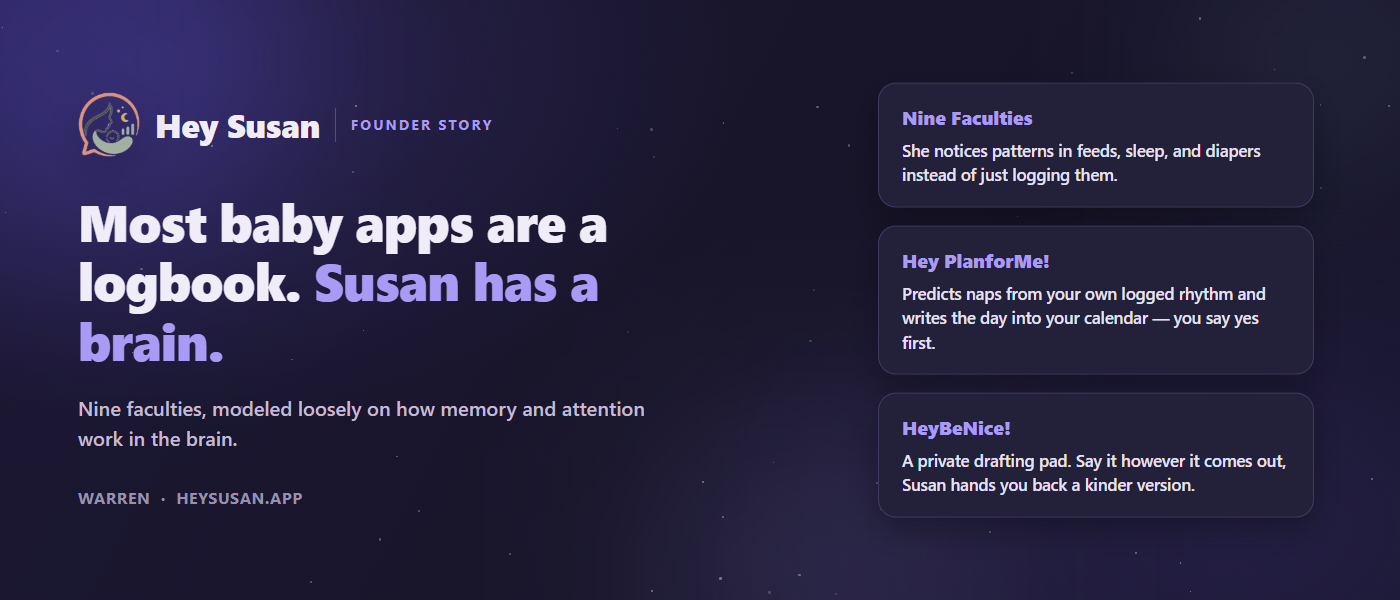 I Gave an AI Assistant Nine Faculties Instead of a Bigger Prompt. Here's Why.