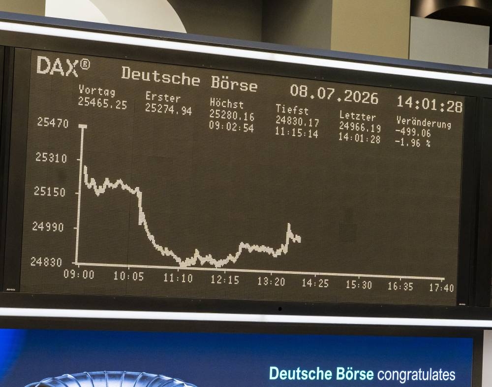 EU stocks decline amid Fed rate hike bets, geopolitical tensions