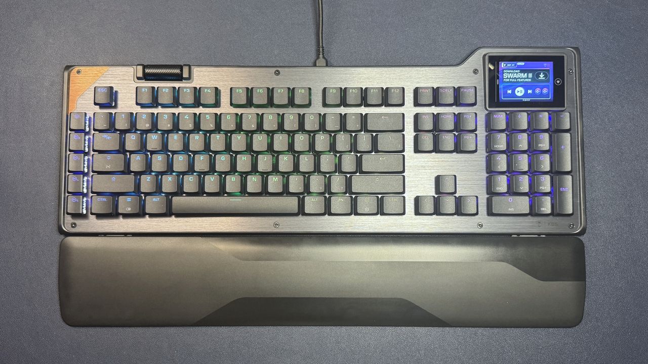 Turtle Beach Command Series KB5 Review: A touchscreen and a numberpad in one keyboard?