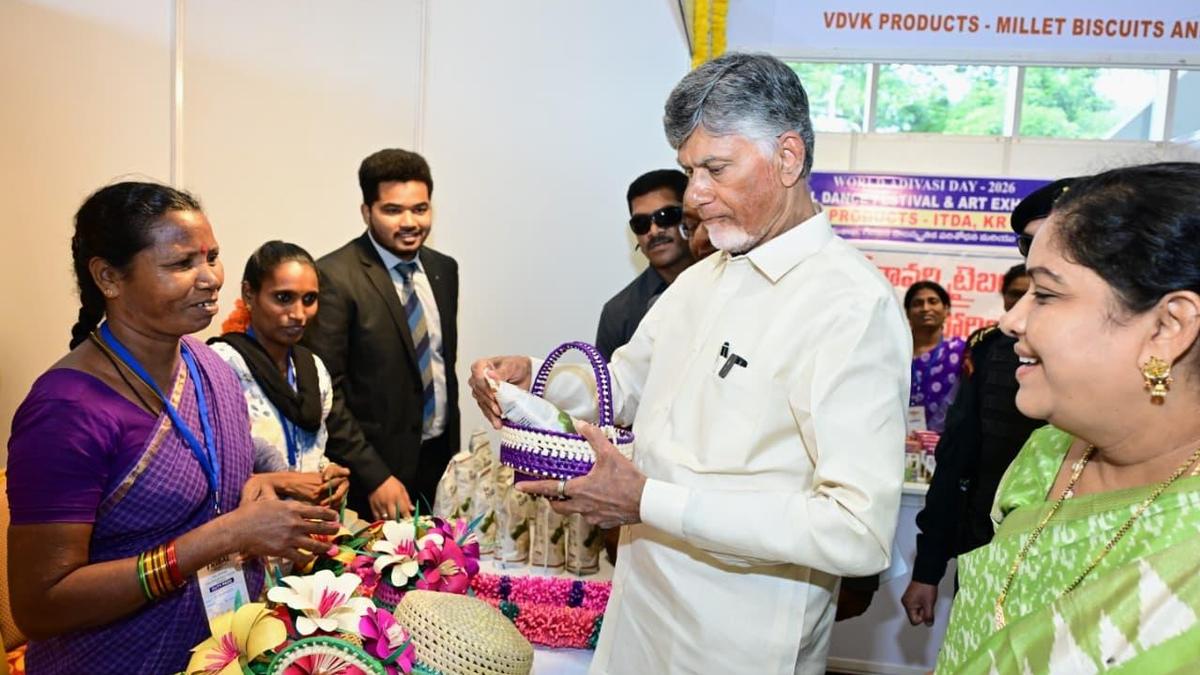 Naidu shines spotlight on tribal artisans’ rich craft