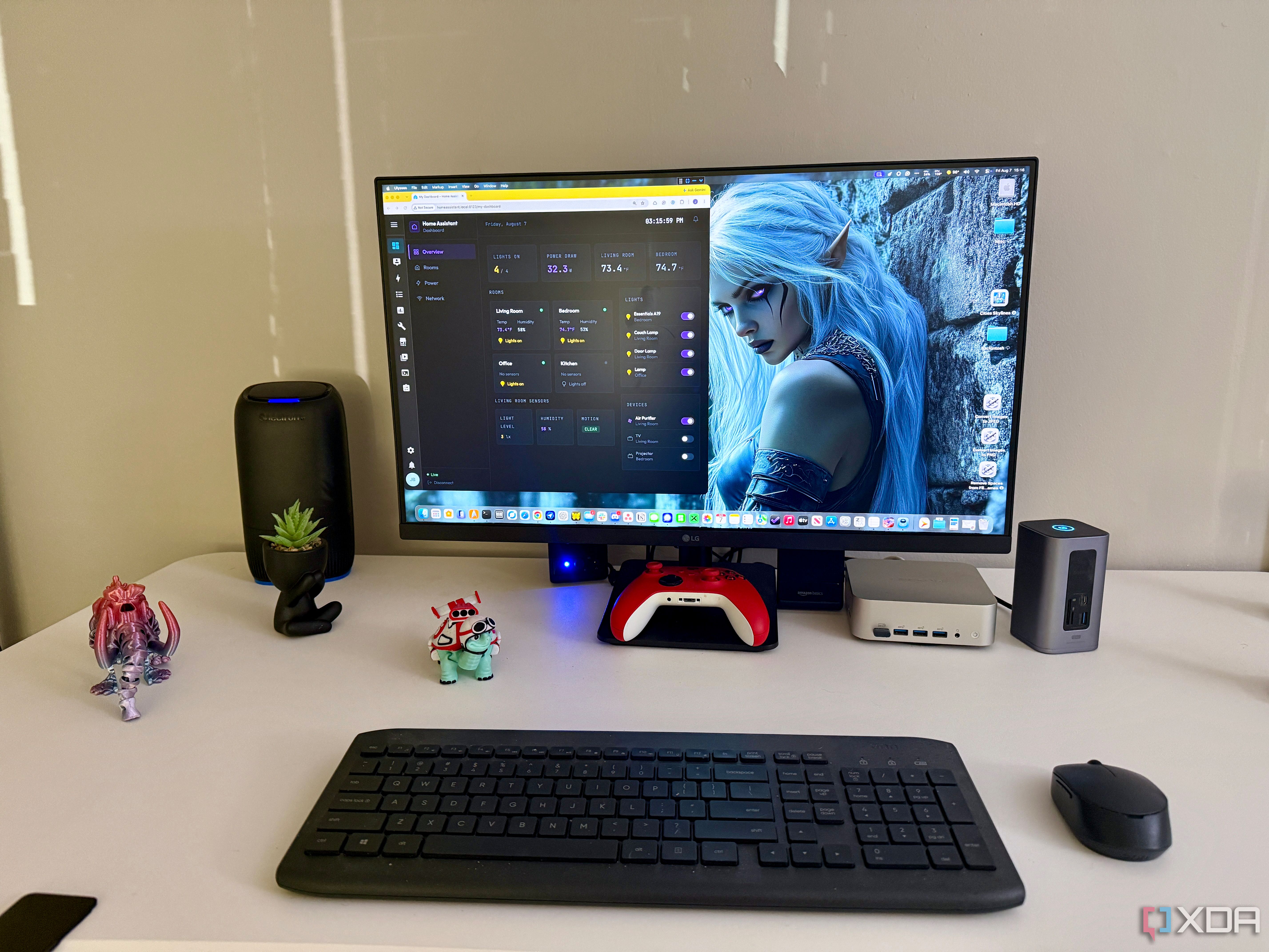 Your Home Assistant dashboard is probably showing you too much — here's how Figma helped me fix mine