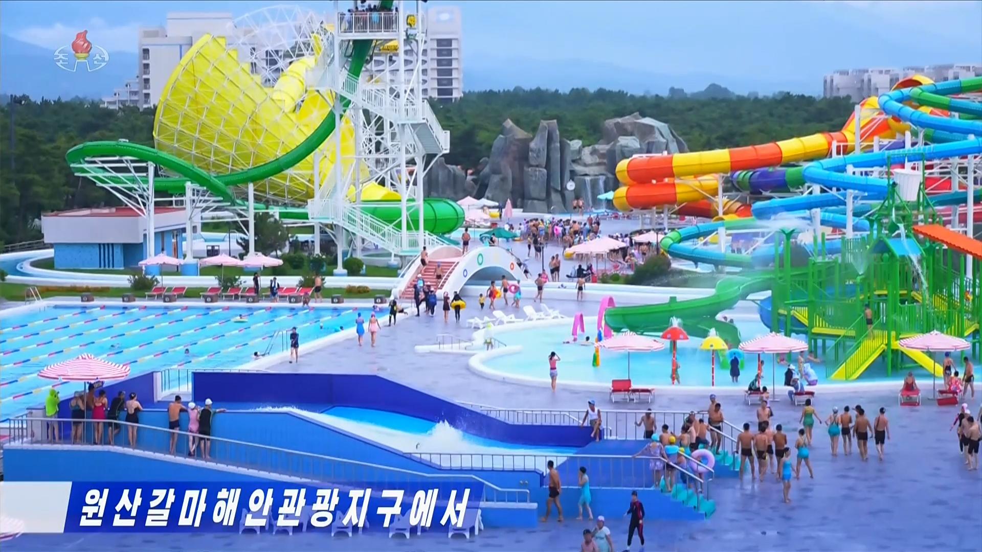 N. Korea completes new railway station at Wonsan-Kalma resort