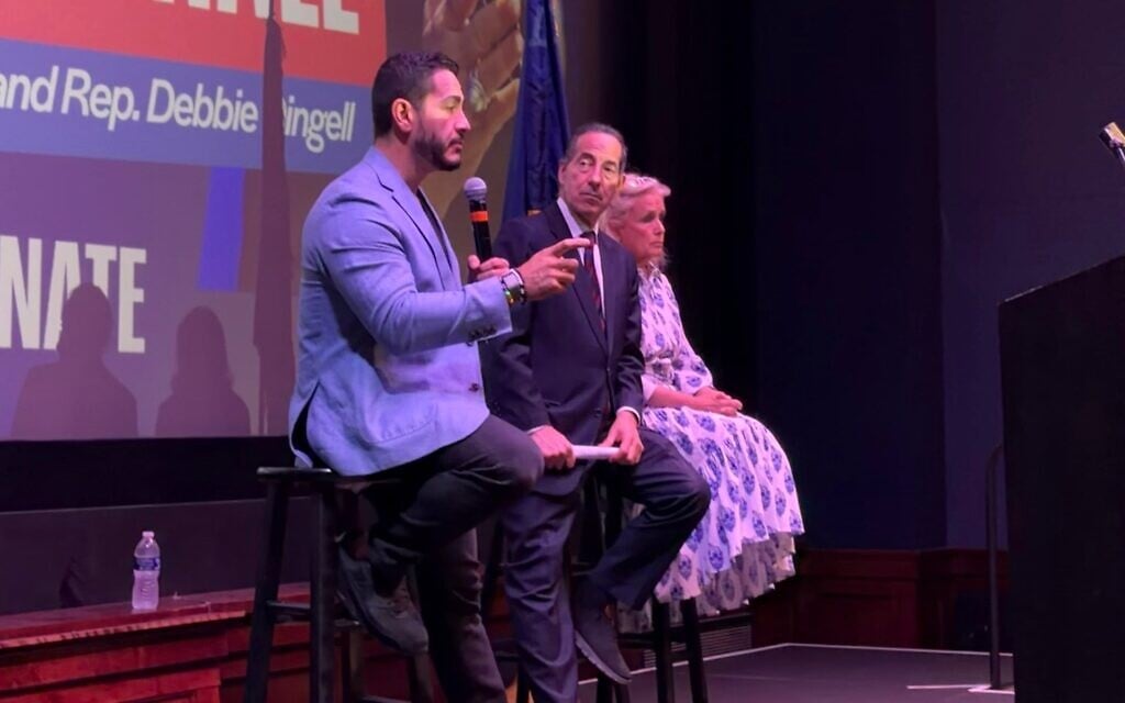 Stumping in Michigan, Abdul El-Sayed and Jamie Raskin dodge queries on Hasan Piker, Israel