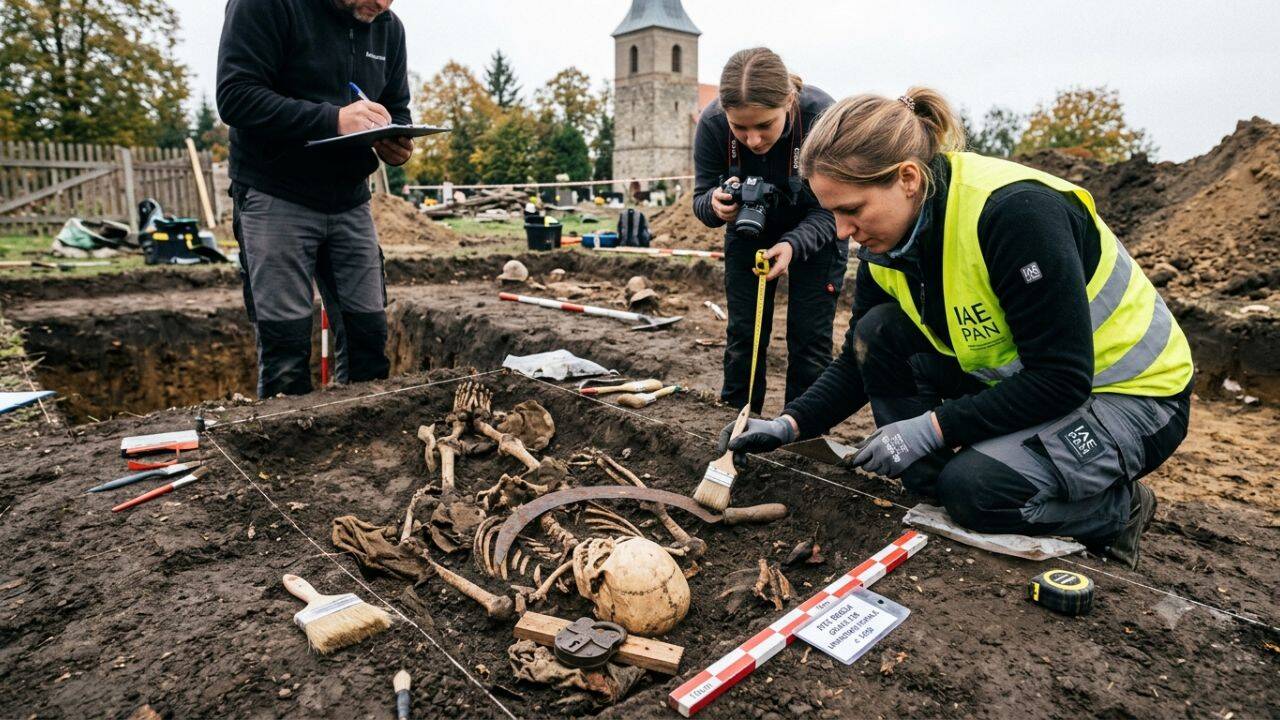 400-year-old Polish grave reveals a young woman buried to prevent her return