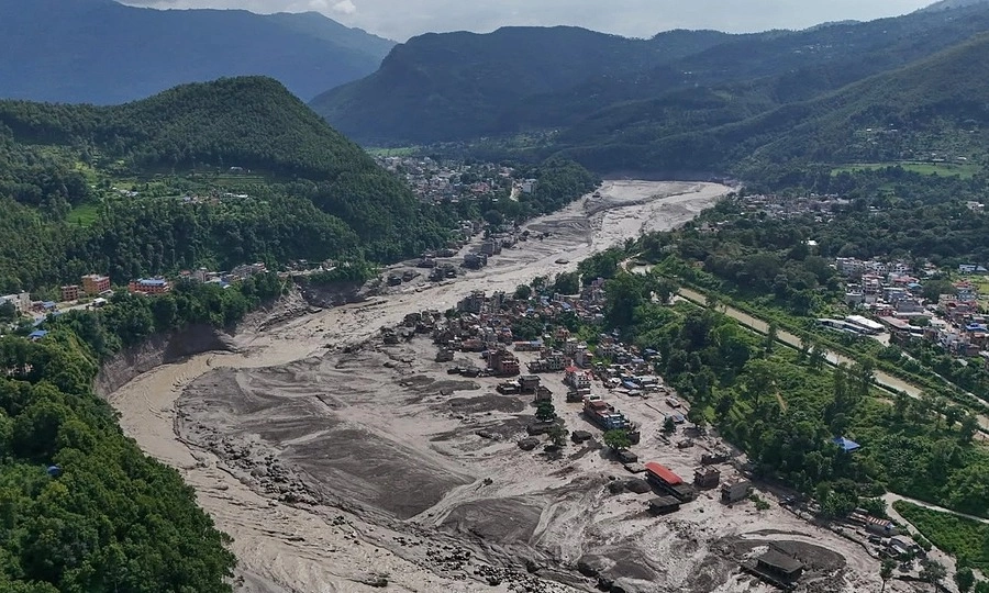 Climate change boosted risk of devastating Nepal flash flood: experts