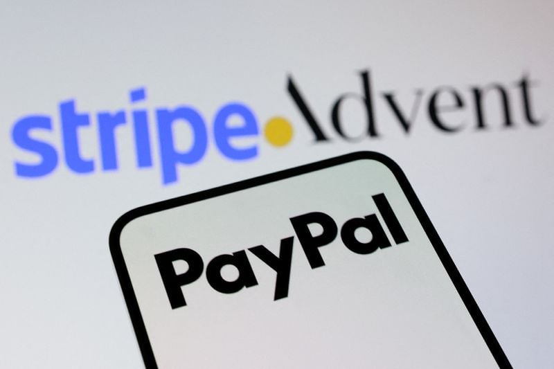Advent, Stripe consortium is said to drop pursuit of PayPal, Bloomberg News reports