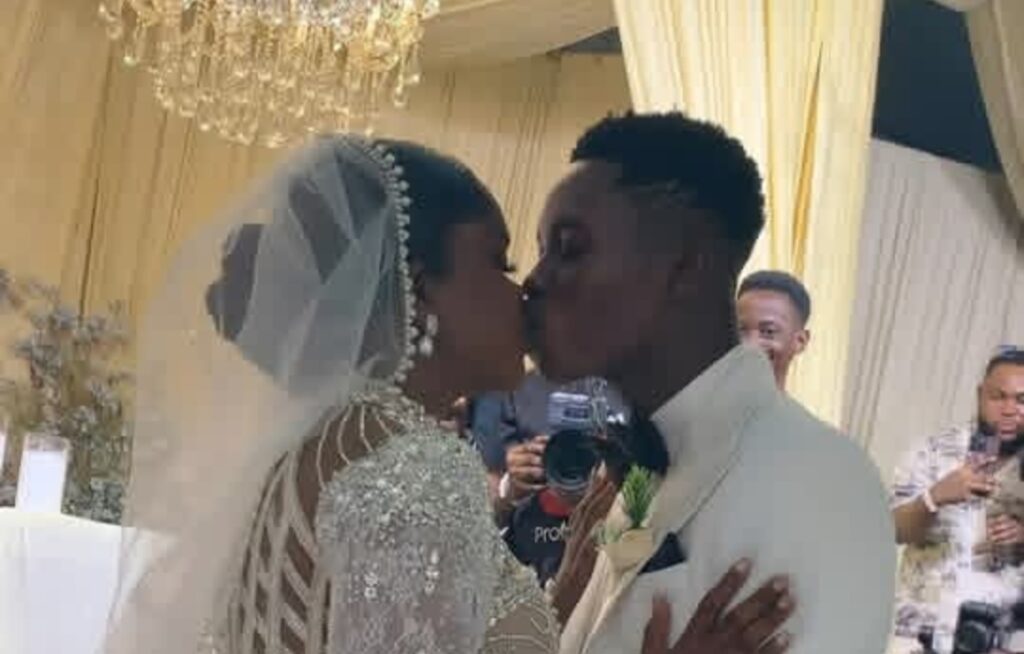 VIDEO: Watch every moment from Peller and Jarvis’ white wedding
