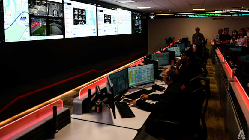 SMRT's new AI-powered bus control centre flags sleepy drivers, harsh braking