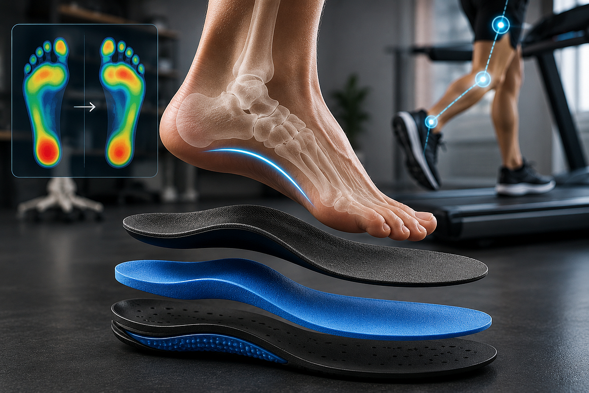 The science of insoles: how arch support changes your stride