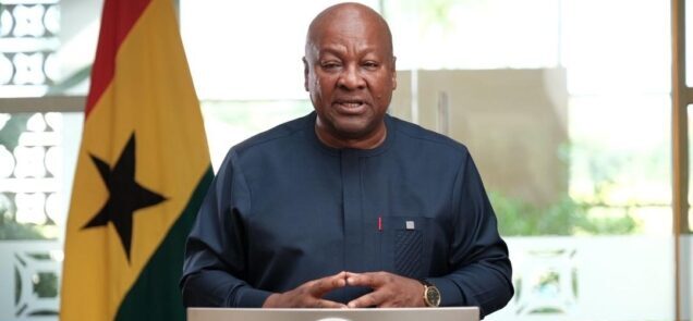 Mahama expresses concern over unhygienic fish drying video at Tema Newtown