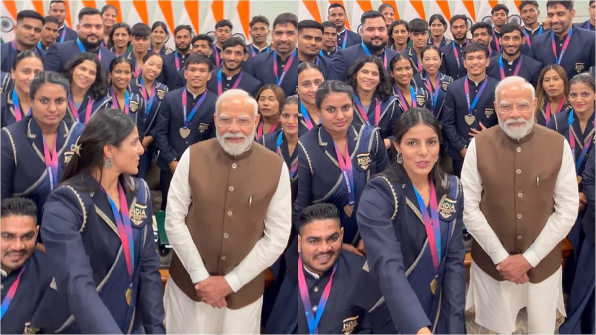 PM Narendra Modi Meets CWG 2026 Heroes; 'Jo Khelega, Woh Khilega' Message Wins Hearts | VIDEO