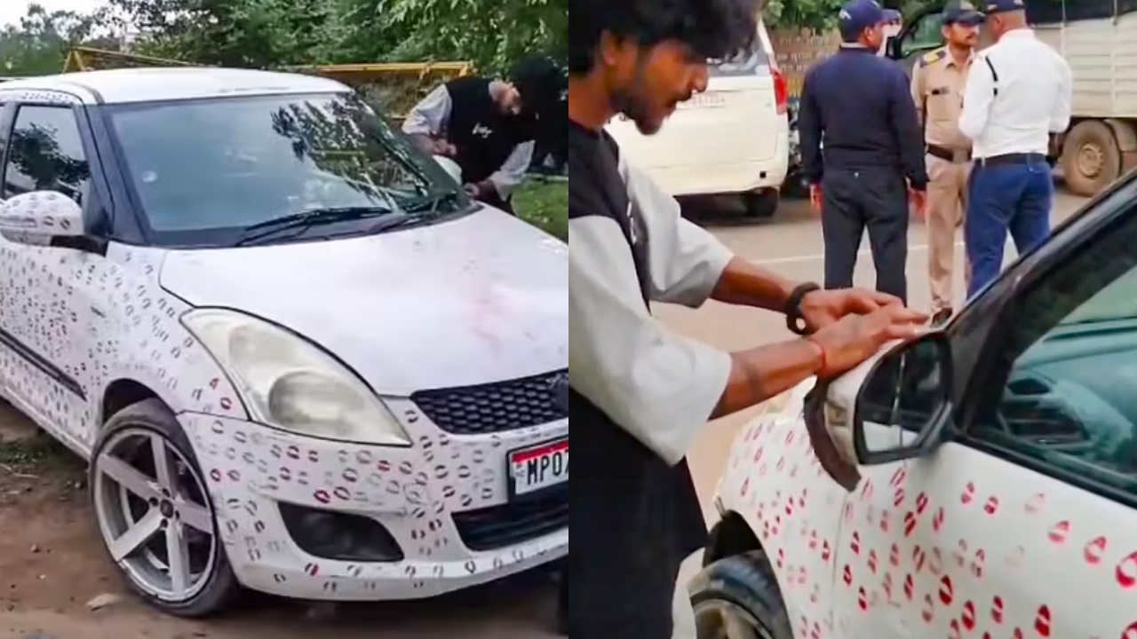 A 'kiss' too costly? Why defacing your car may land you in trouble