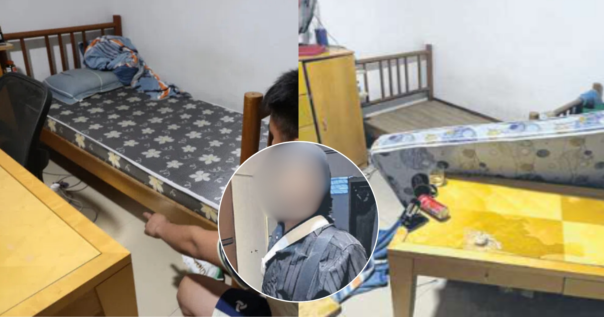 Unemployed man, 58, hides under bed in Geylang home, threatens tenant with pen knife & scissors, given 2 years 6 months jail
