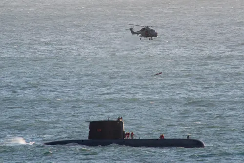 SAS Manthatisi seen at sea nearly three years after fatal Kommetjie incident