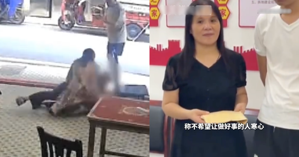 China shop owner helps elderly man who faints & dies later, his family demands S$3,600 compensation