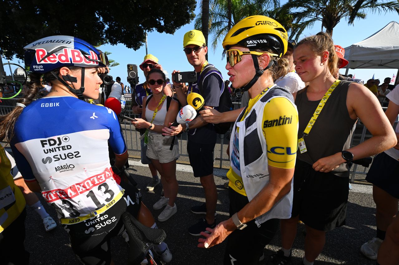 'It's so childish' – Kasia Niewiadoma-Phinney slams FDJ United-Suez after incident on Tour de France Femmes stage 8