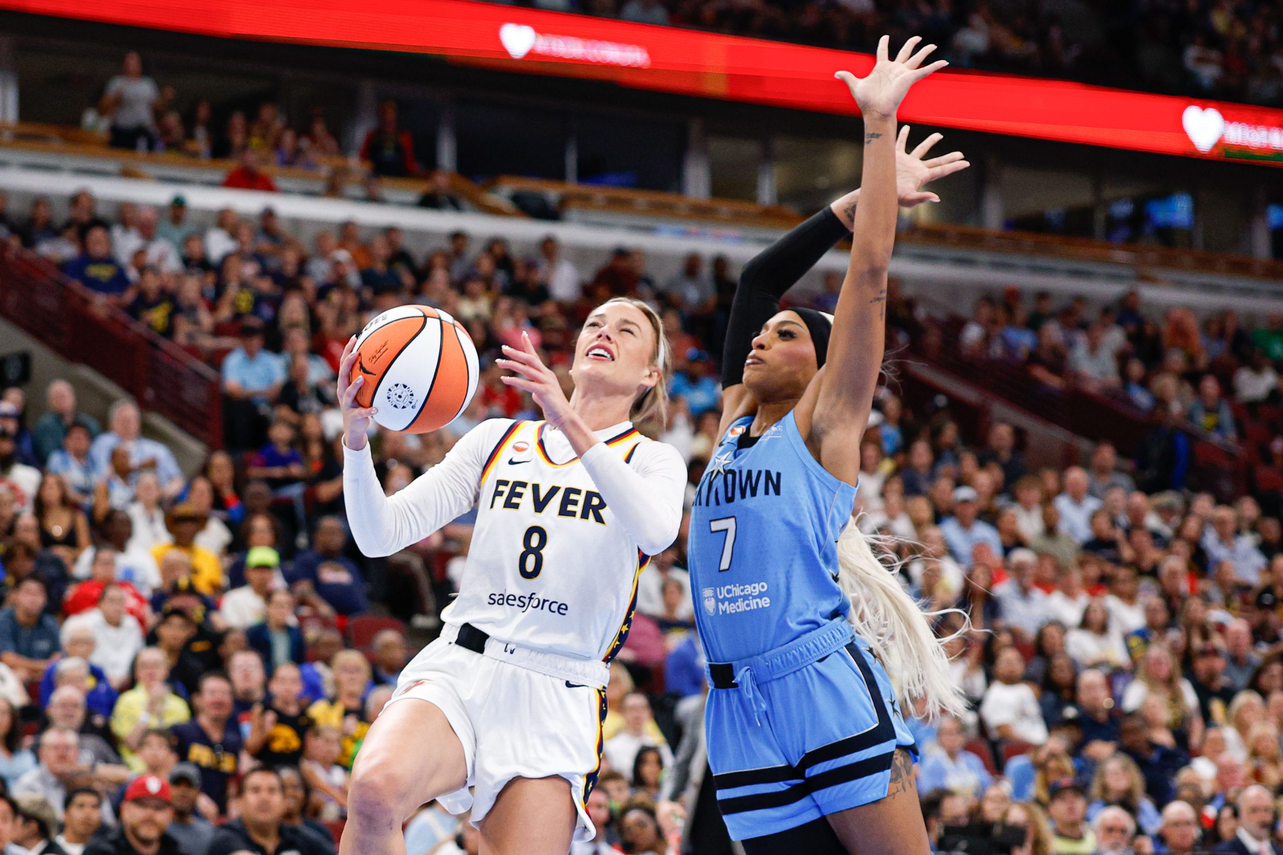 ‘Black privilege’: Riley Gaines does not hold back after Sophie Cunningham is struck in the face