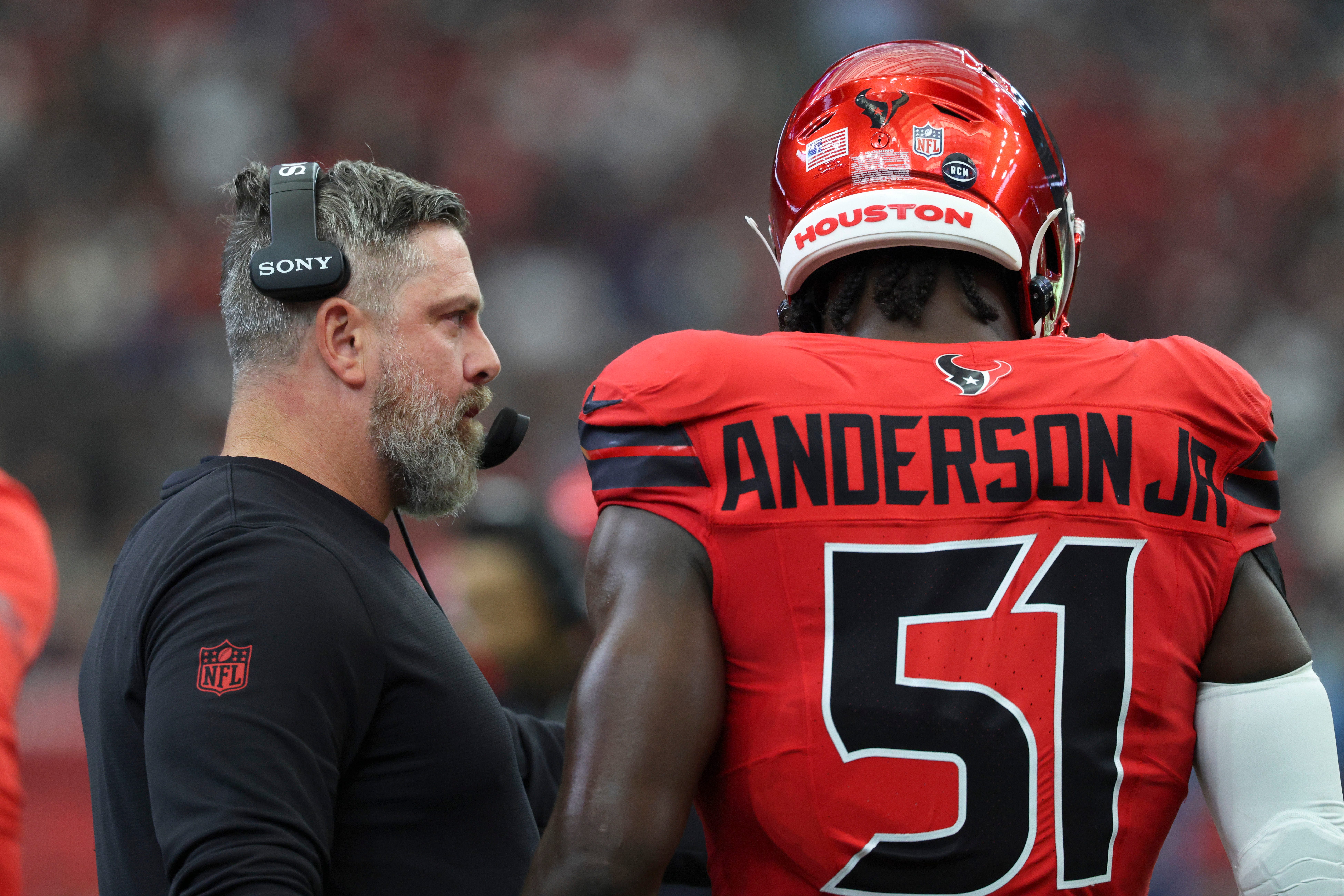 Everything Texans DC Matt Burke said following Day 9 of training camp